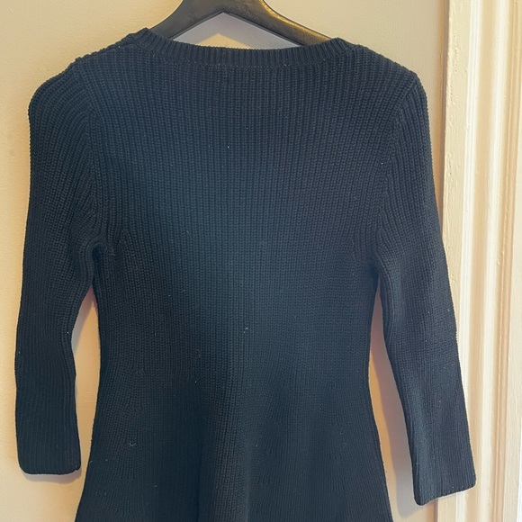 Banana Republic Peplum V-Neck Sweater - Picture 4 of 4